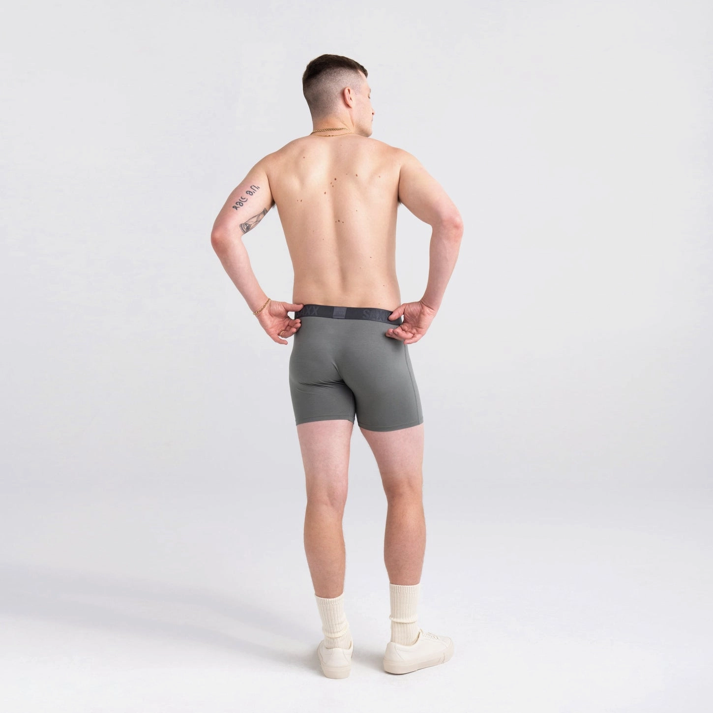Boxershort Saxx Men 22nd Century Silk Cargo Grey