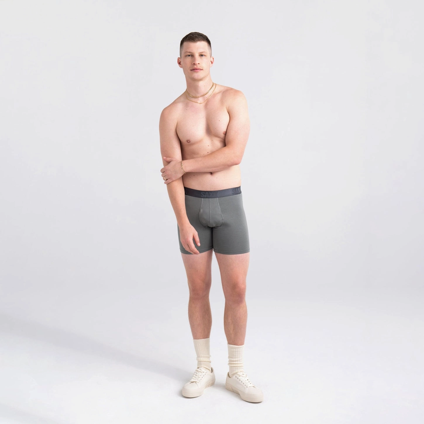 Boxershort Saxx Men 22nd Century Silk Cargo Grey